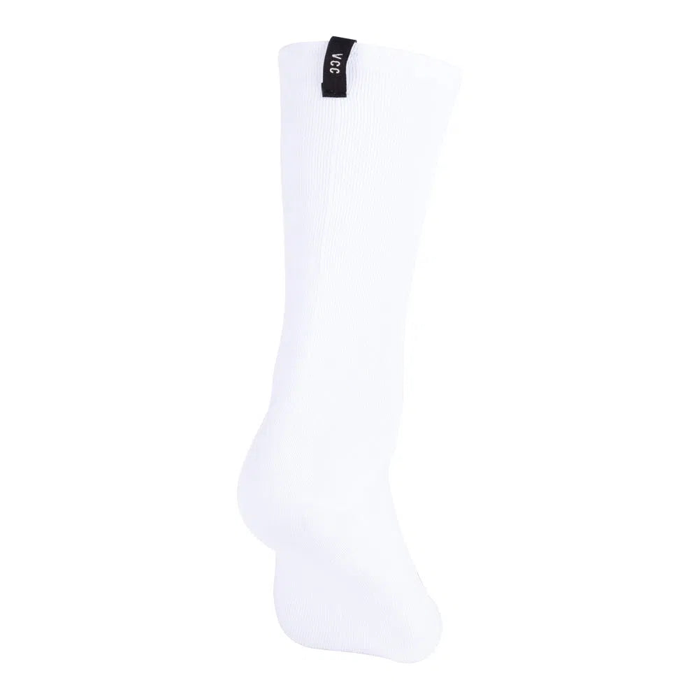 VELODROM VCC Cycling Socks - White-Cycling Socks-