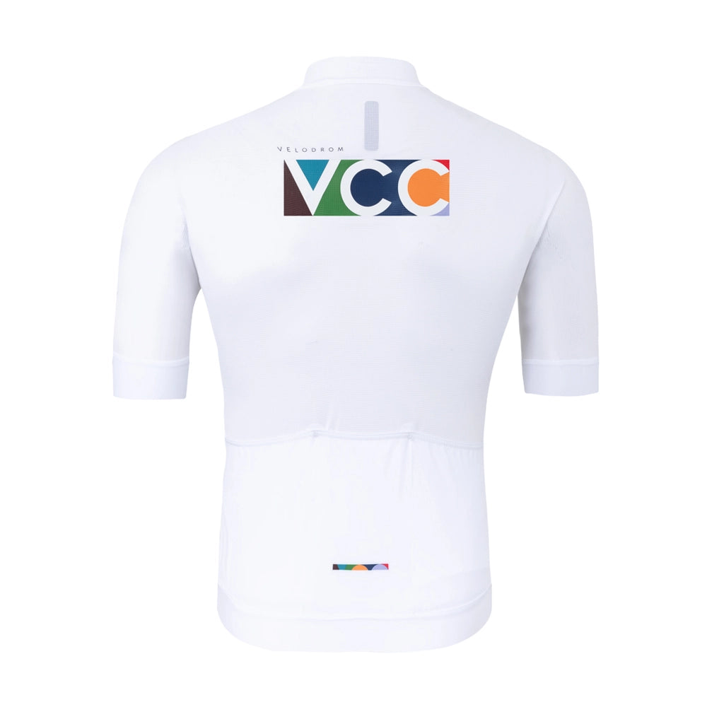 VELODROM VCC Jersey - Mosaic White-Jerseys-