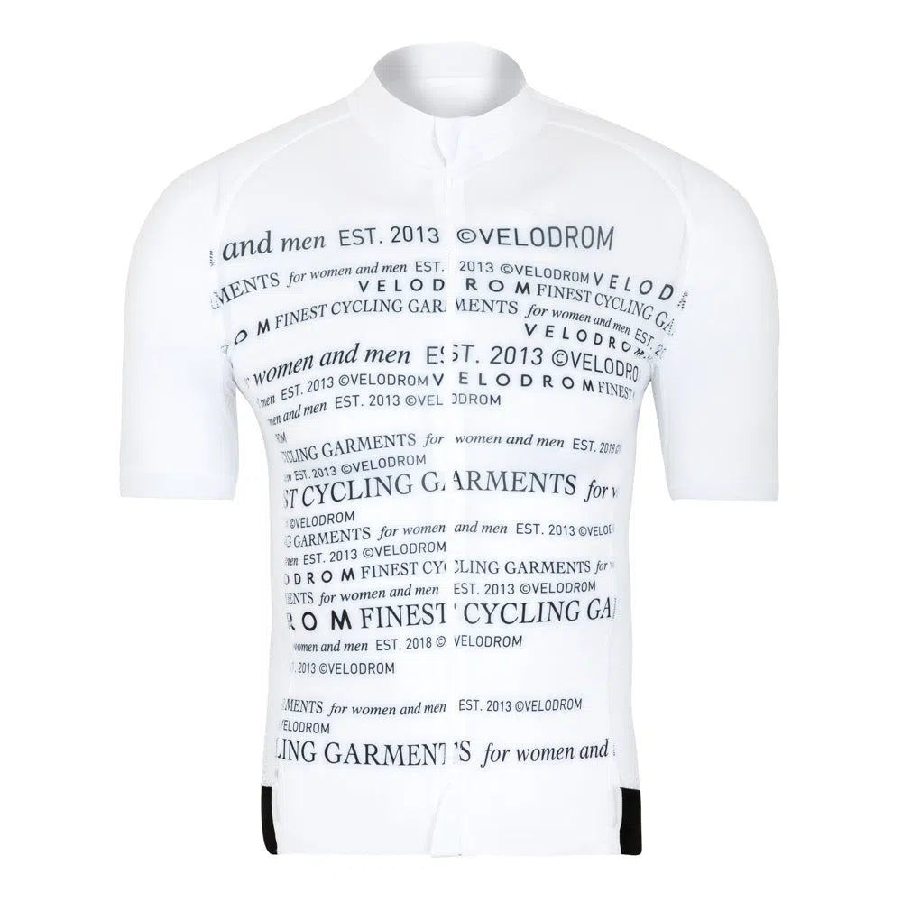 VELODROM VCC Letters Jersey - White-Jerseys-68668806