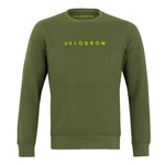 VELODROM VCC Logo Sweatshirt - Dark Olive-Sweatshirts-