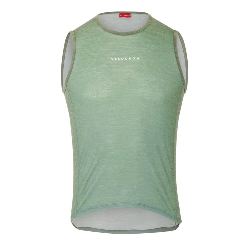 VELODROM VCC Merino Baselayer - Forest Green-Baselayers-