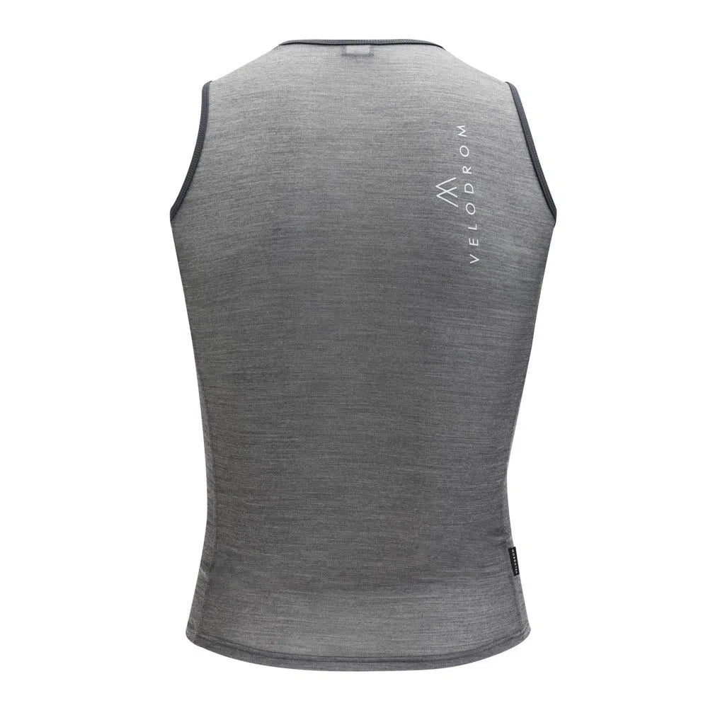 VELODROM VCC Merino Baselayer - Grey-Baselayers-