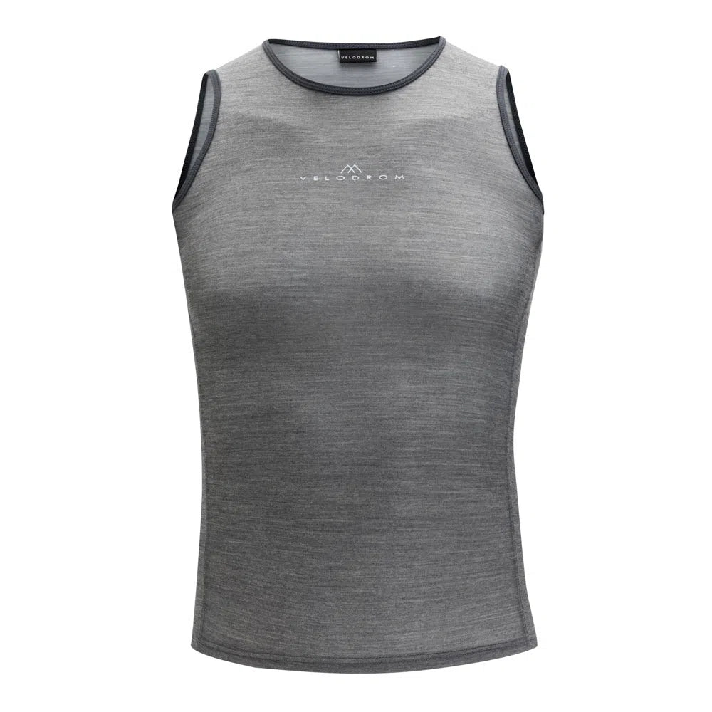 VELODROM VCC Merino Baselayer - Grey-Baselayers-8445359088255