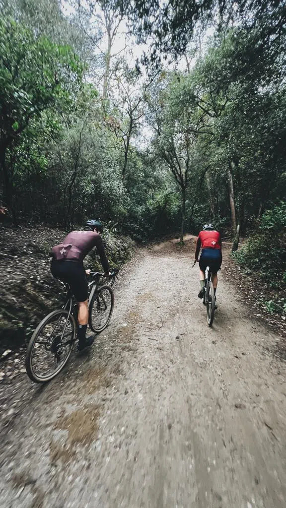 VELODROM VCC Thermal Long Sleeve Jersey - Garnacha-Long Sleeve Jerseys-