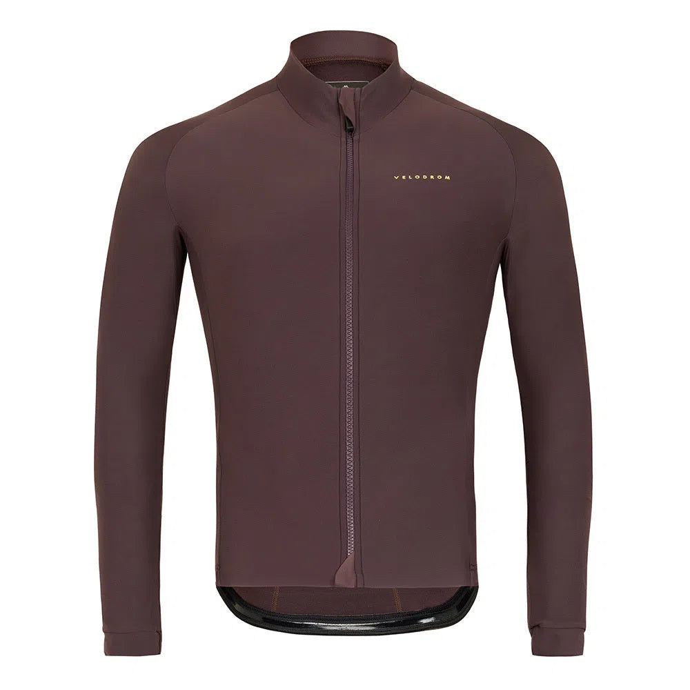 VELODROM VCC Thermal Long Sleeve Jersey - Garnacha-Long Sleeve Jerseys-14767238