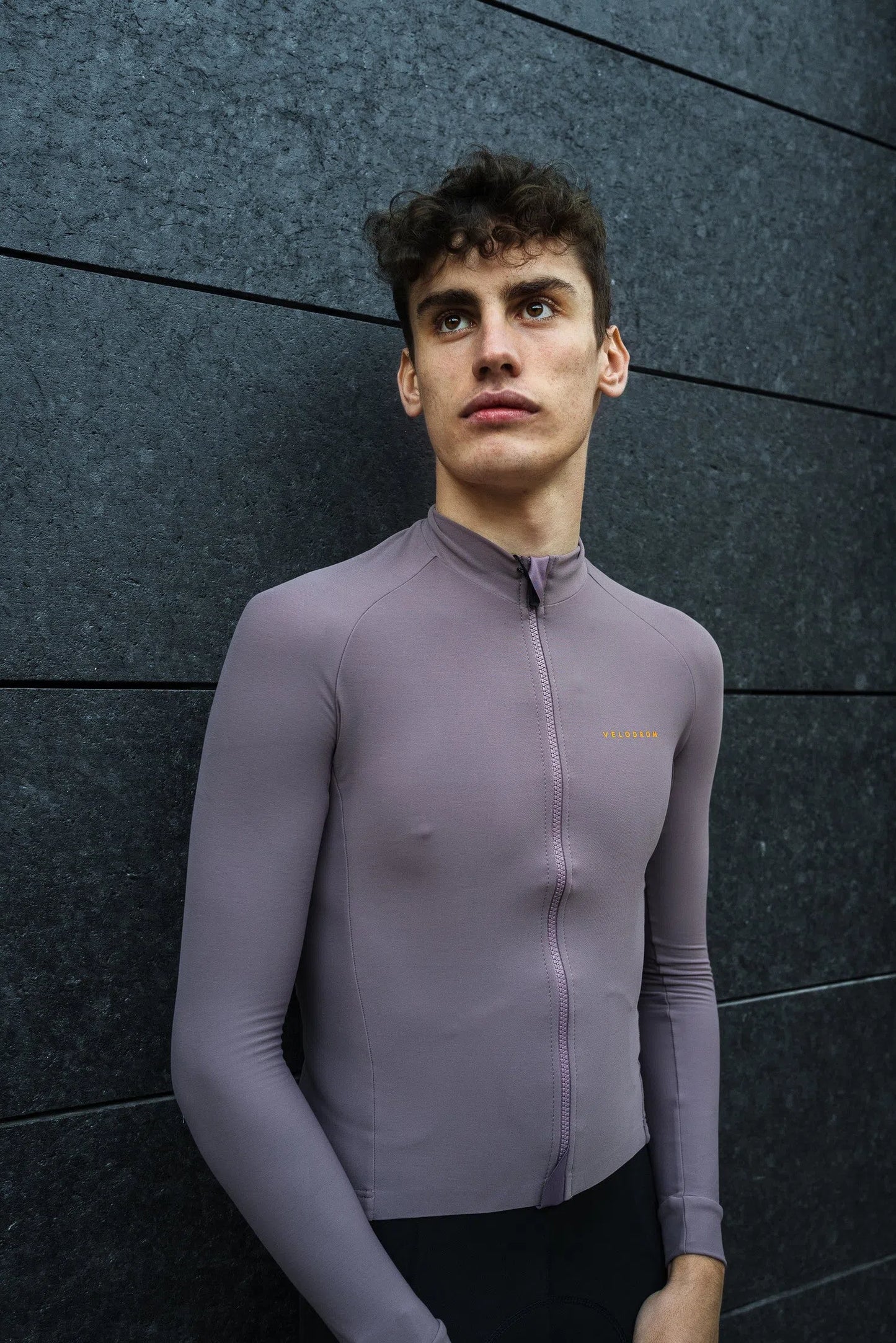 VELODROM VCC Thermal Long Sleeve Jersey - Light Purple-Long Sleeve Jerseys-