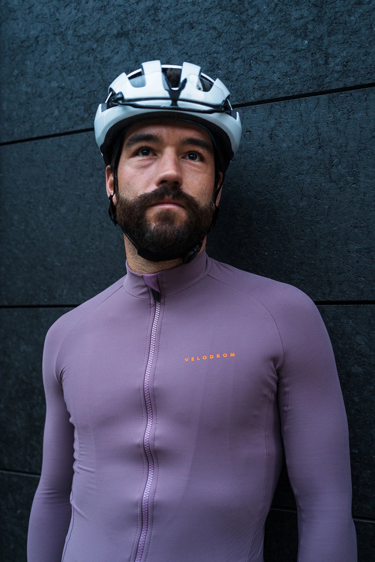 VELODROM VCC Thermal Long Sleeve Jersey - Light Purple-Long Sleeve Jerseys-