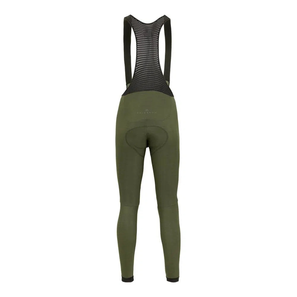 VELODROM VCC Winter Bib Tights - Dark Olive-Bib Tights-