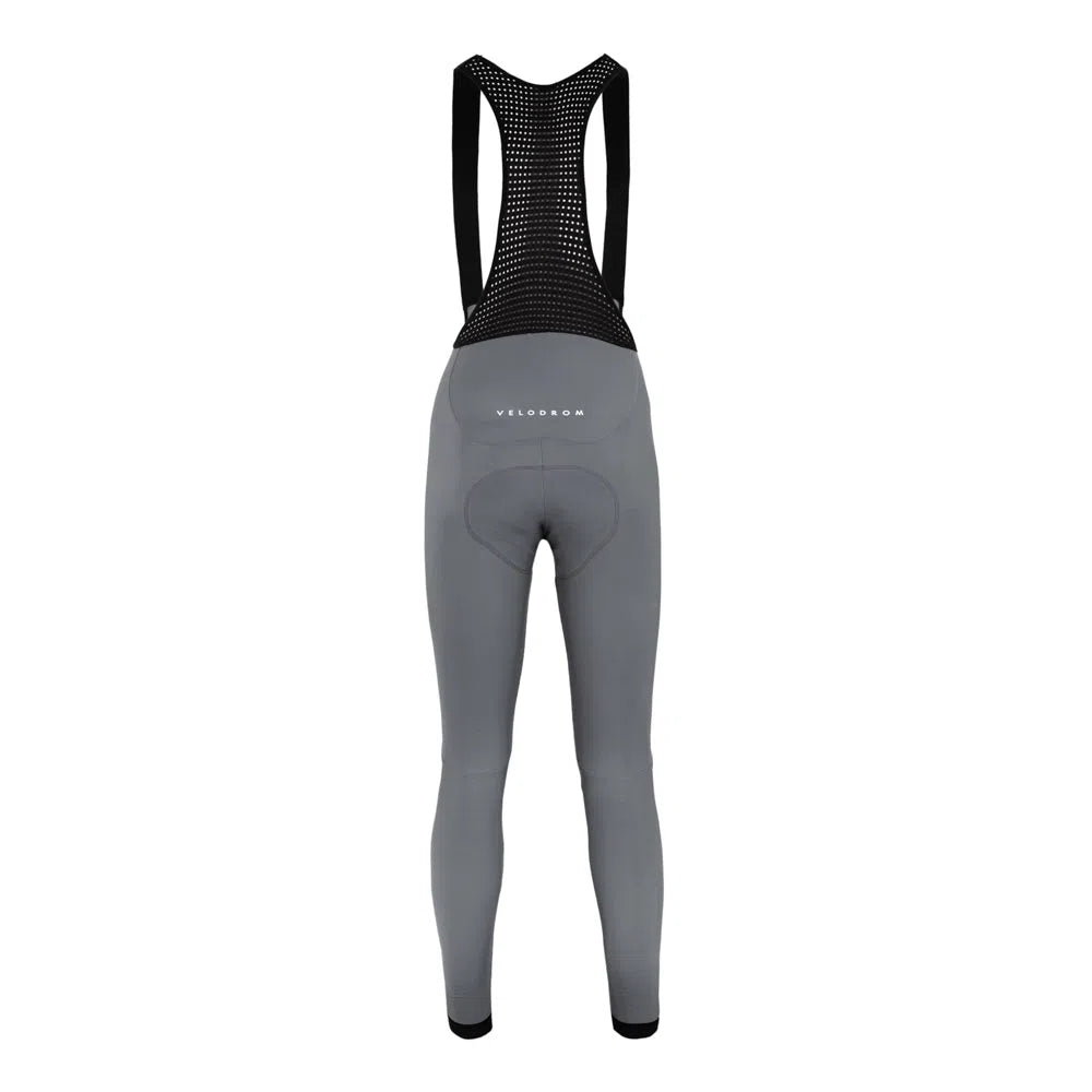 VELODROM VCC Winter Bib Tights - Grey-Bib Tights-