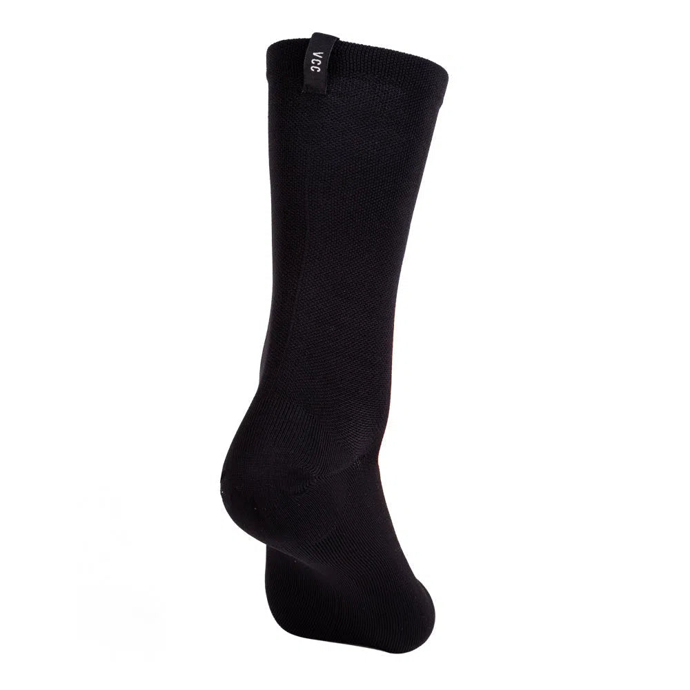 VELODROM VCC Winter Cycling Socks - Black-Winter Cycling Socks-