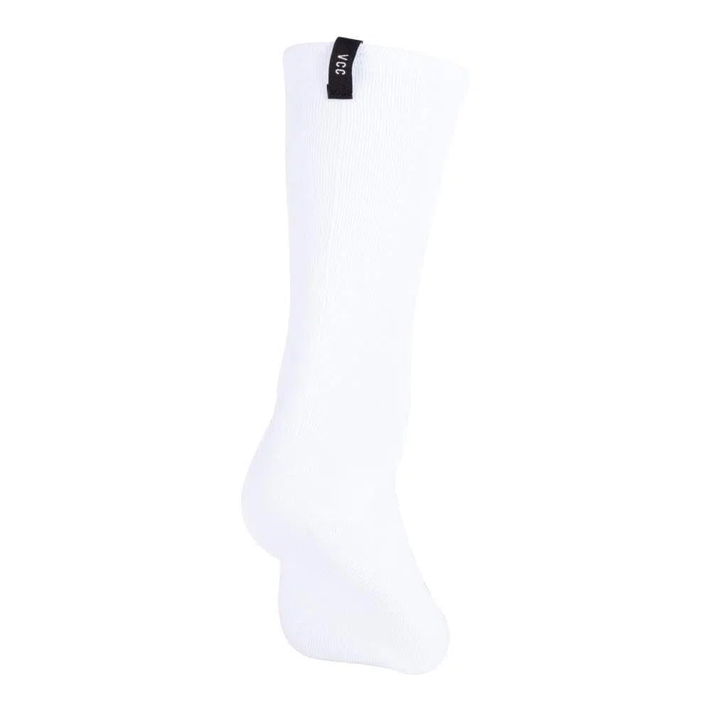 VELODROM VCC Winter Cycling Socks - White-Winter Cycling Socks-