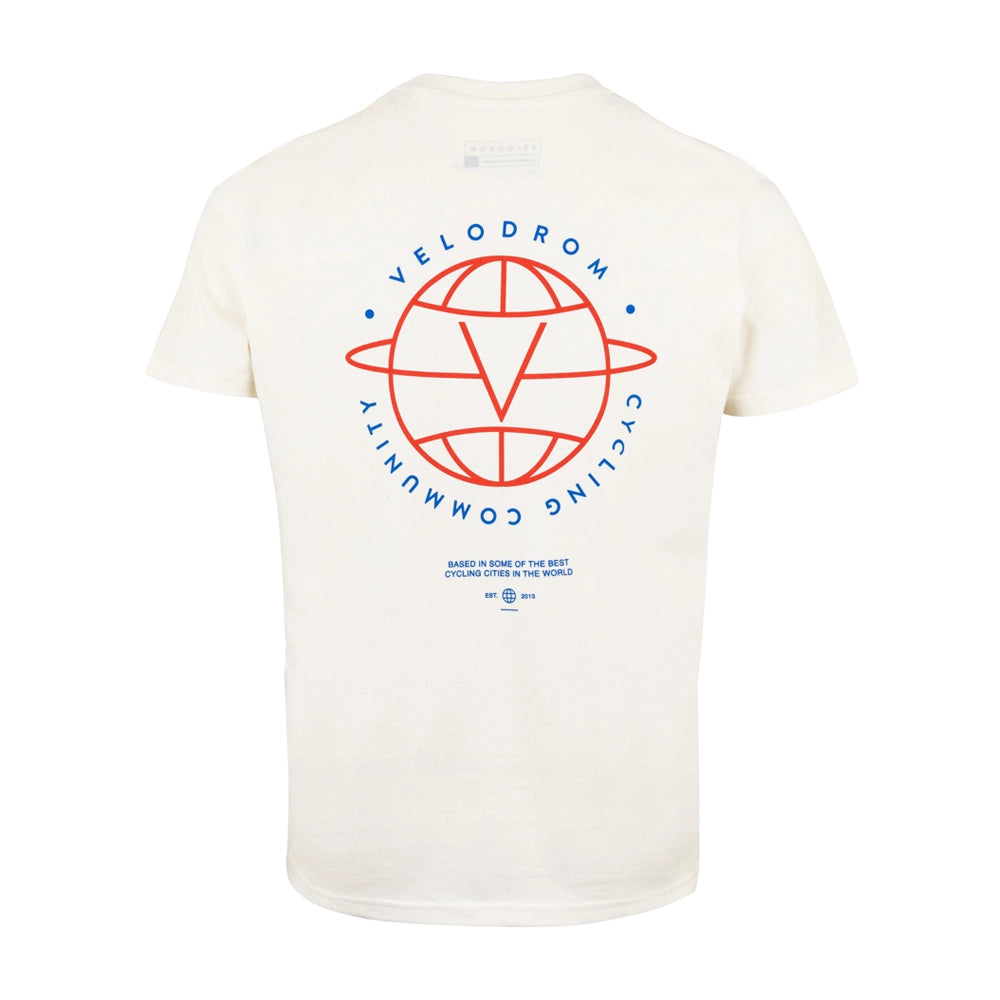 VELODROM VCC Worldwide Tshirt - Sand-T-Shirts-