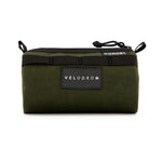 VELODROM by Cordel Durum Mini Handlebar Bag - Classic Graphic Olive-Handlebar Bags-65198498168189