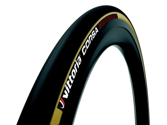 VITTORIA Road Tyre Corsa Graphene 2.0 NO TLR - Tan-Road Tyres-8022530018838