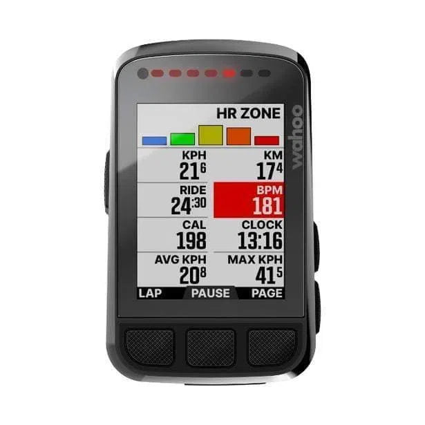 WAHOO Elemnt Bolt Bike Gps Computer v2 2021 training screen