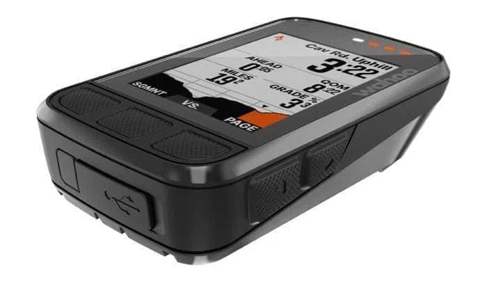 WAHOO Elemnt Bolt Bike Gps Computer v2 2021 side photo strava screen