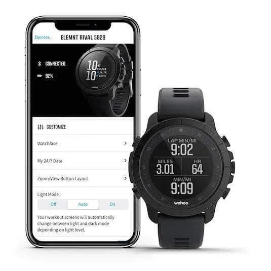 WAHOO ELEMNT RIVAL MULTISPORT GPS WATCH Default Velodrom Barcelona 