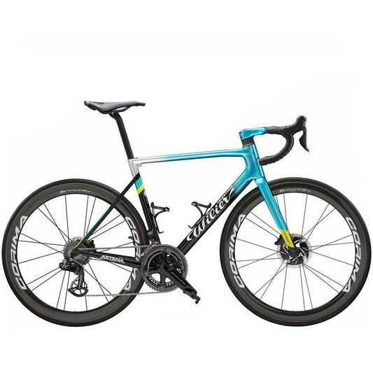 Wilier 0 SLR Force Axs Disc + NDR38KC Carbon wheels - Astana Pro Team Default Velodrom Barcelona 