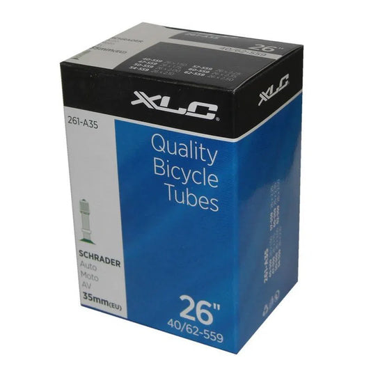 XLC Inner Tube 26x1.5/2.5 40/62 559 - Presta 33mm-Spare Tubes-4032191777498