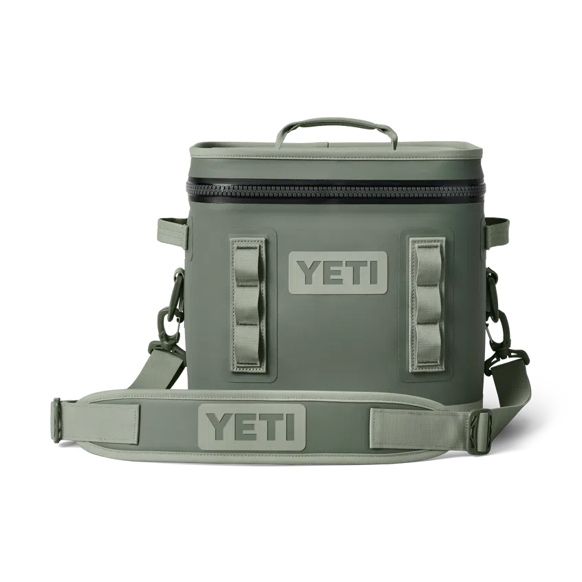 YETI Hopper Flip 12 Soft Cooler - Camp Green-Fridges-888830253007