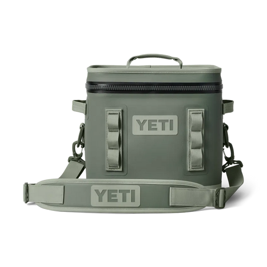 YETI Hopper Flip 12 Soft Cooler - Camp Green-Fridges-888830253007