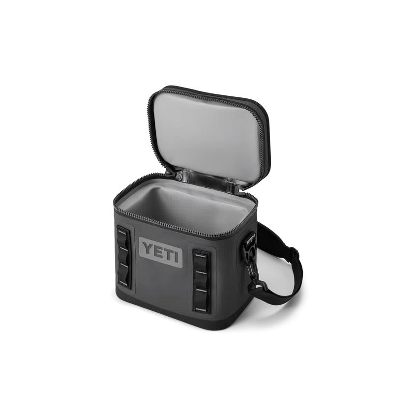 YETI Hopper Flip 8 Soft Cooler - Charcoal-Fridges-42572678