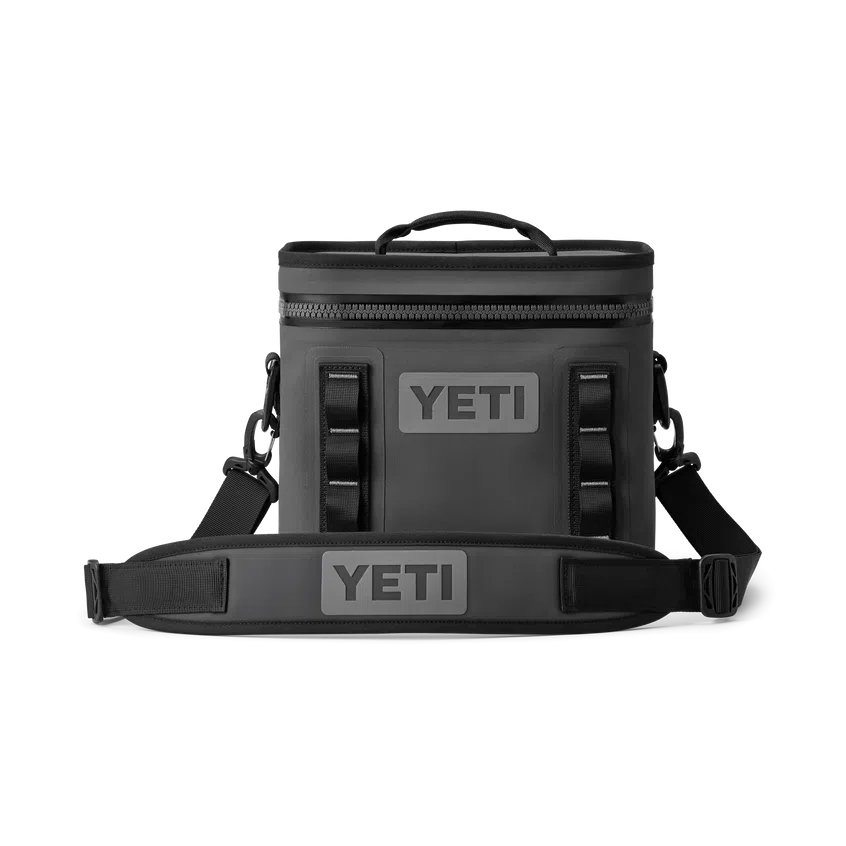 YETI Hopper Flip 8 Soft Cooler - Charcoal-Fridges-42572678