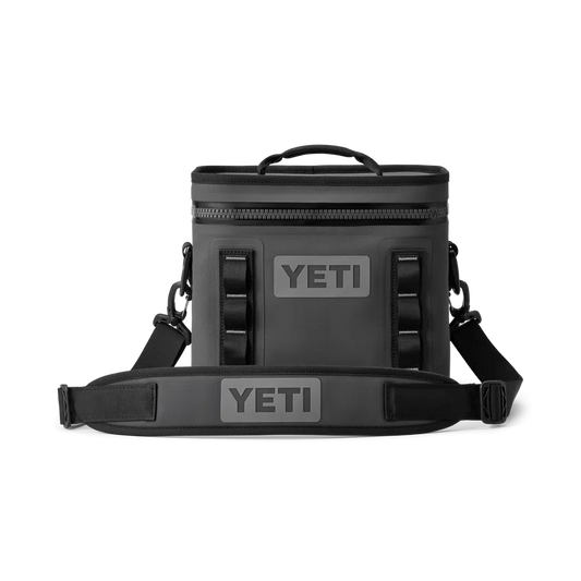 YETI Hopper Flip 8 Soft Cooler - Charcoal-Fridges-42572678