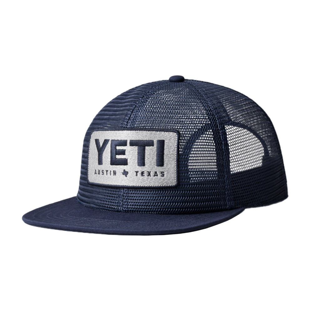 YETI Logo Austin Mesh Hat - Navy-Caps-888830242438