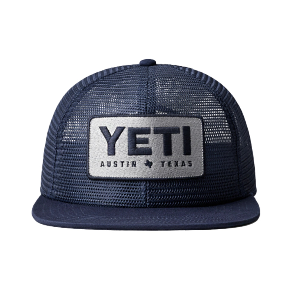 YETI Logo Austin Mesh Hat - Navy-Caps-888830242438