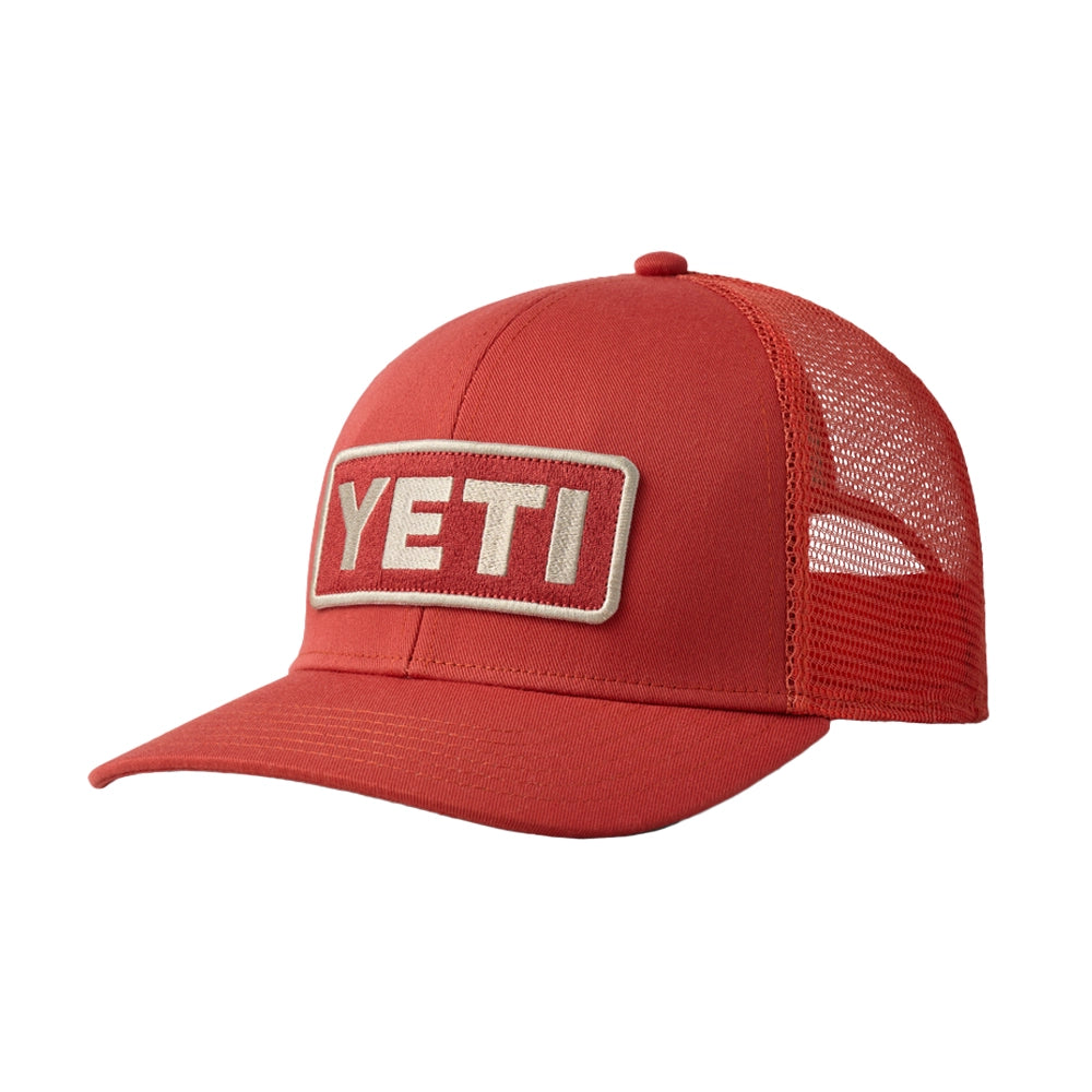 YETI Logo Badge F22 Trucker Hat - Indigo-Caps-888830224953