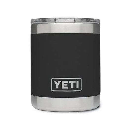 YETI Rambler 10 OZ 295 ML LOWBALL MS - Black-Drinkware-888830128978