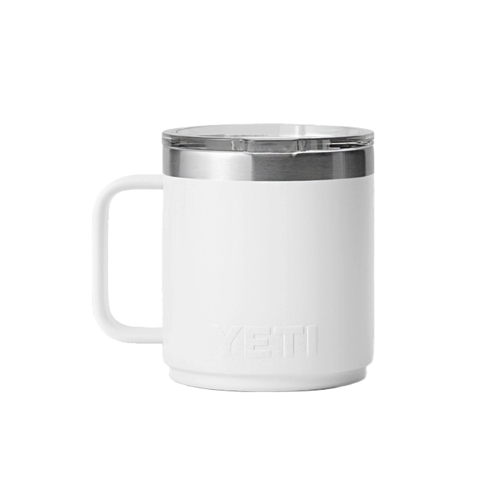 YETI Rambler 10 OZ 295 ML MUG - White-Drinkware-888830129050