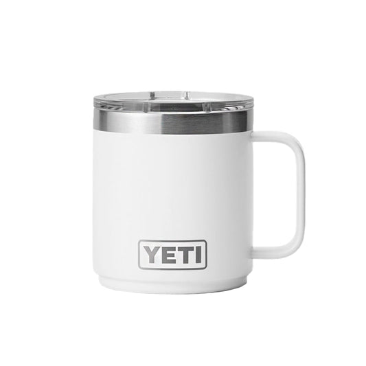 YETI Rambler 10 OZ 295 ML MUG - White-Drinkware-888830129050