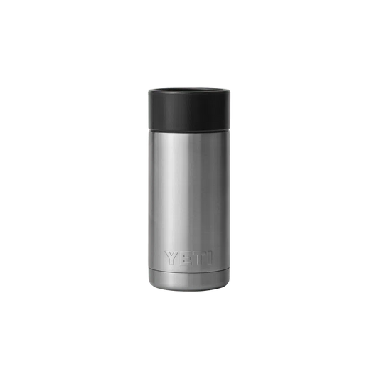 YETI Rambler 12 OZ 355 ML Bottle With Hotshot Cap - Stainless Steel-Drinkware-888830071090