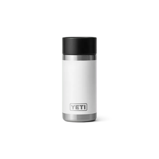 YETI Rambler 12 OZ 355 ML Bottle With Hotshot Cap - White-Drinkware-888830071137