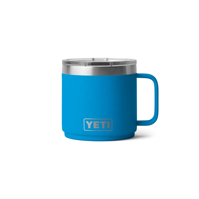 YETI Rambler 14 OZ 414 ML Mug - Big Wave Blue-Drinkware-888830326824