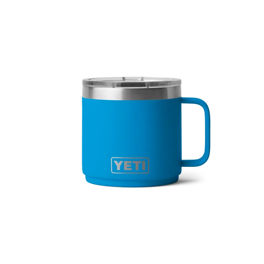 YETI Rambler 14 OZ 414 ML Mug - Big Wave Blue-Drinkware-888830326824