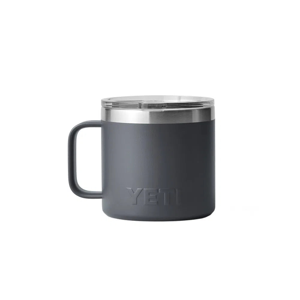 YETI Rambler 14 OZ 414 ML MUG - Charcoal-Drinkware-888830212516