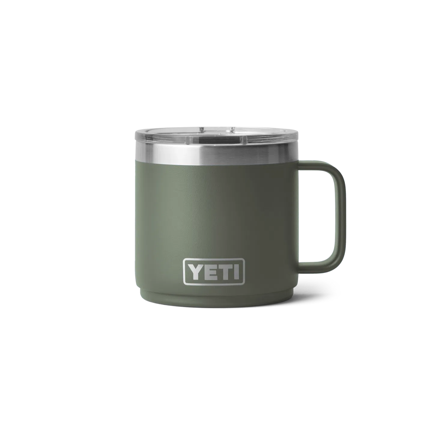 YETI Rambler 14 OZ 414 ML Stackable MUG 2.0 - Camp Green-Drinkware-888830254400