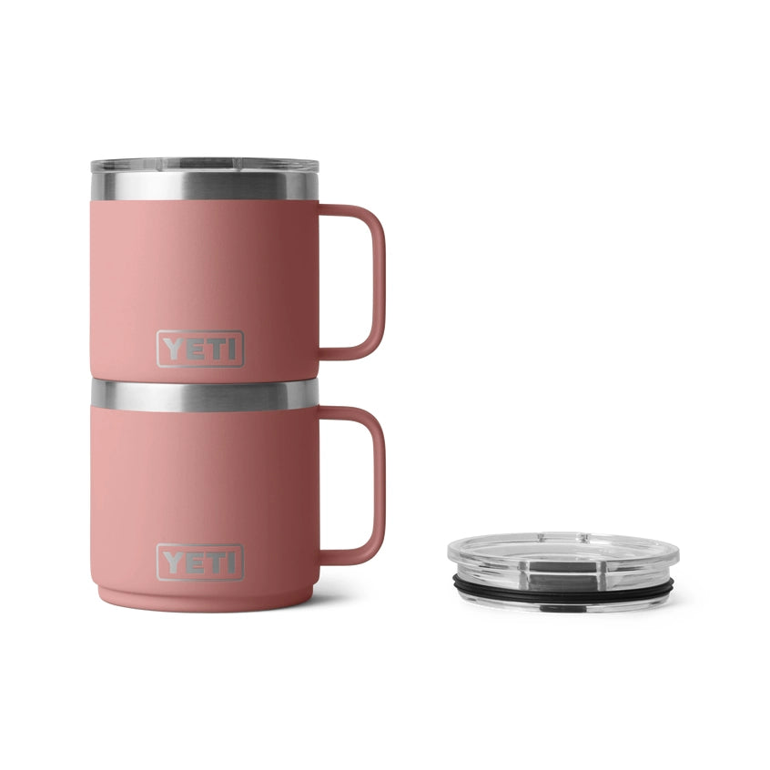 YETI Rambler 14 OZ 414 MS Stackable Mug 2.0 - Sandstone Pink