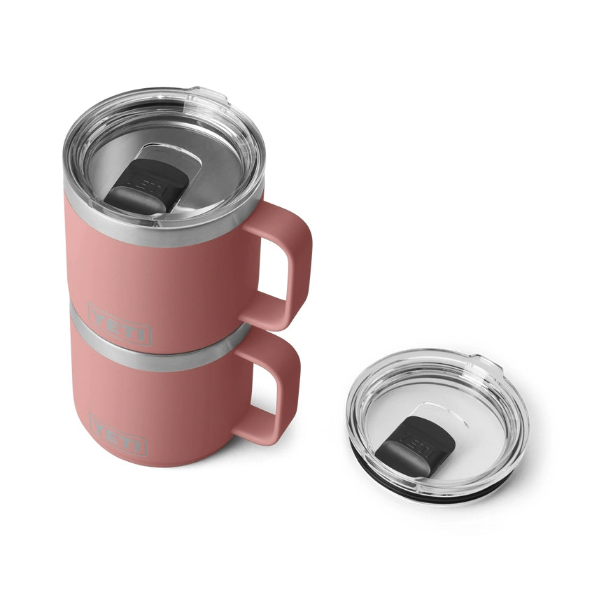 YETI Rambler 14 OZ 414 MS Stackable Mug 2.0 - Sandstone Pink