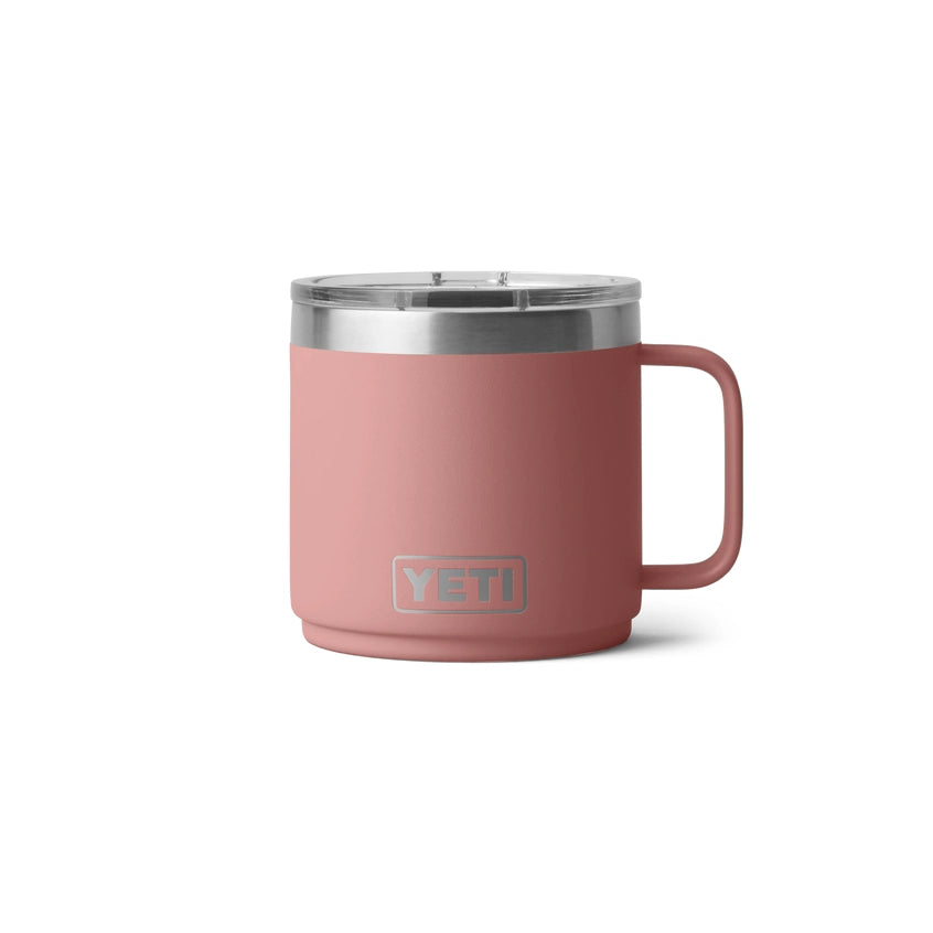 YETI Rambler 14 OZ 414 MS Stackable Mug 2.0 - Sandstone Pink