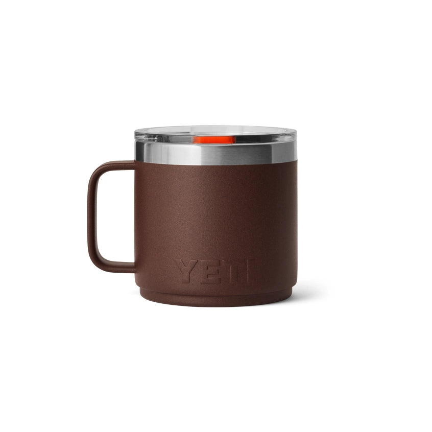 YETI Rambler 14 OZ 414 MS Stackable Mug 2.0 - Wetlands Brown