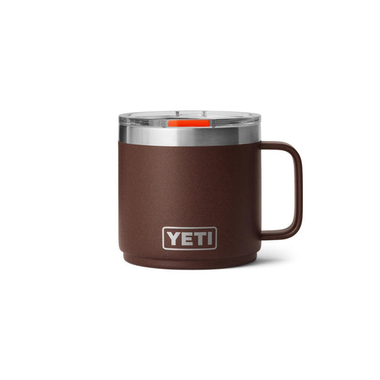 YETI Rambler 14 OZ 414 MS Stackable Mug 2.0 - Wetlands Brown