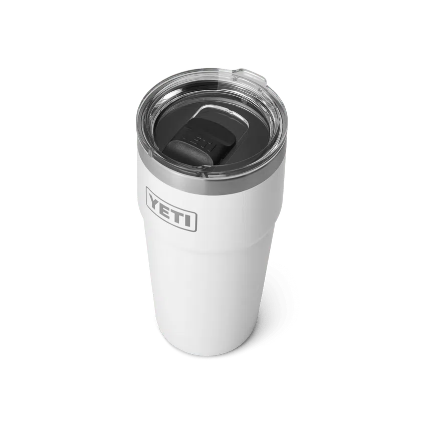 YETI Rambler 16 OZ 473ml Tumbler Pint Cup - White-Drinkware-888830129203