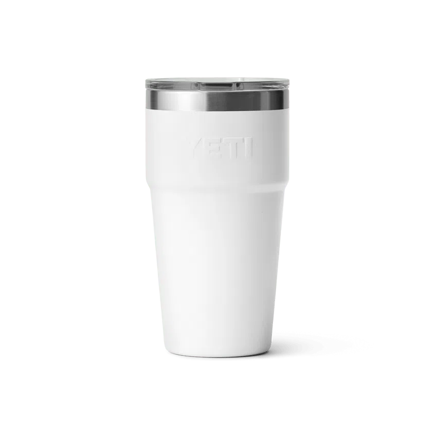 YETI Rambler 16 OZ 473ml Tumbler Pint Cup - White-Drinkware-888830129203