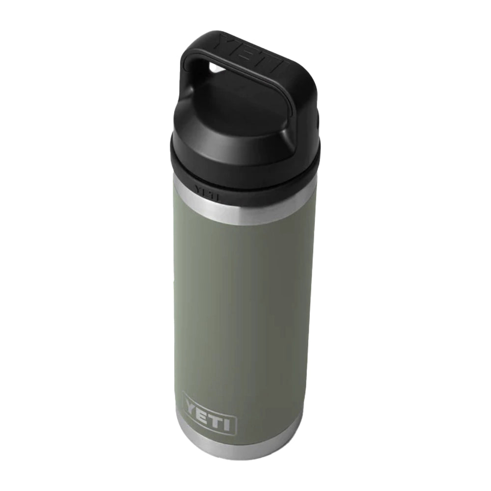 YETI Rambler 18 OZ 532 ML Bottle With Chug Cap - Camp Green-Drinkware-888830254493