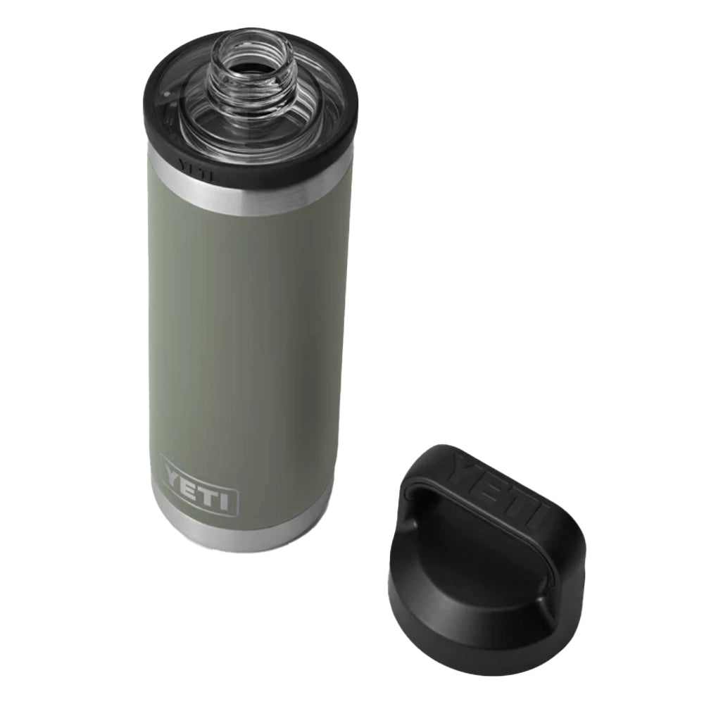 YETI Rambler 18 OZ 532 ML Bottle With Chug Cap - Camp Green-Drinkware-888830254493