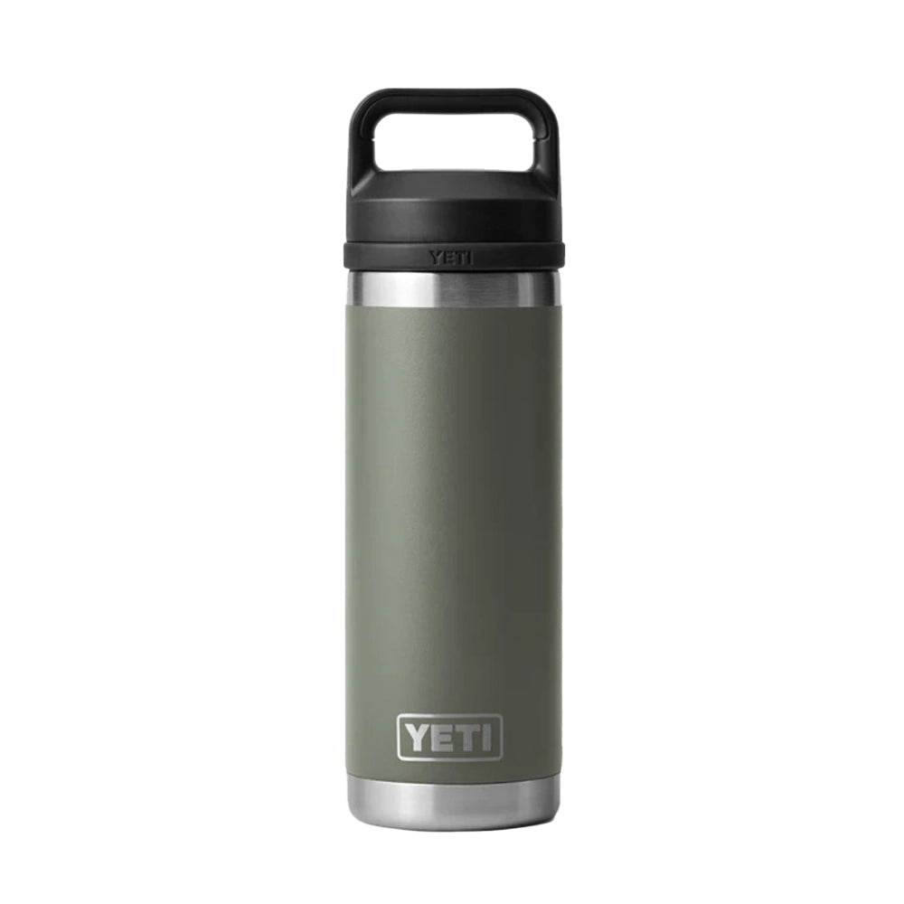 YETI Rambler 18 OZ 532 ML Bottle With Chug Cap - Camp Green-Drinkware-888830254493